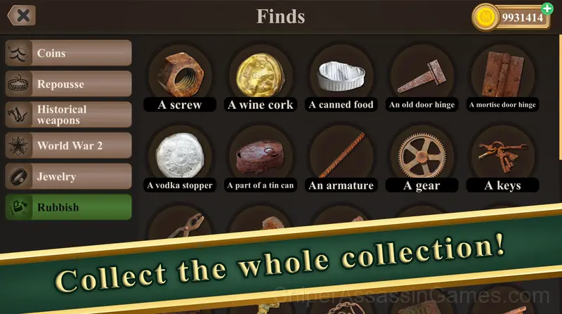 In search of treasure gameplay screenshot 3