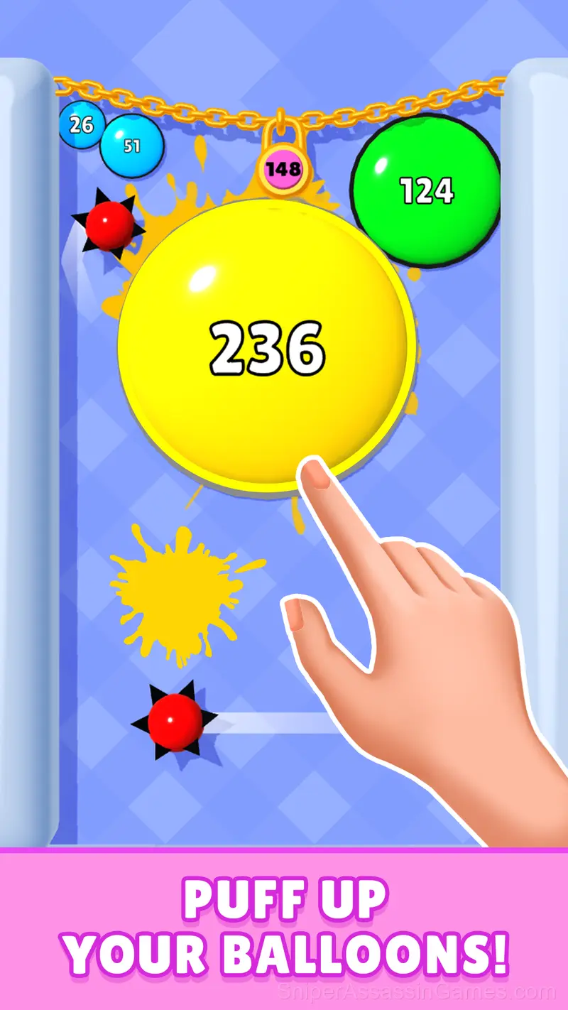 Balloons: Inflate and DO NOT pop! gameplay screenshot 3