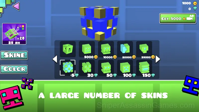 Geometry Dash 3D gameplay screenshot 4