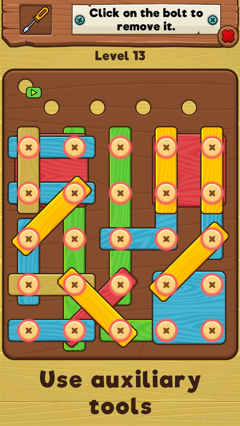 Bolts and nuts - puzzle gameplay screenshot 5