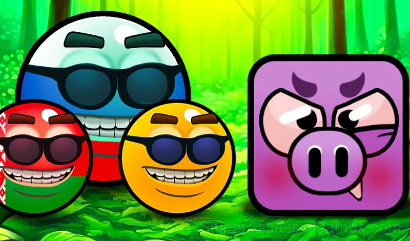 Play CountryBalls: Bounce Ball Adventure