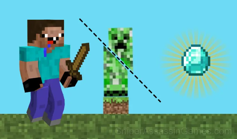 Play Mine: Chop the Monsters
