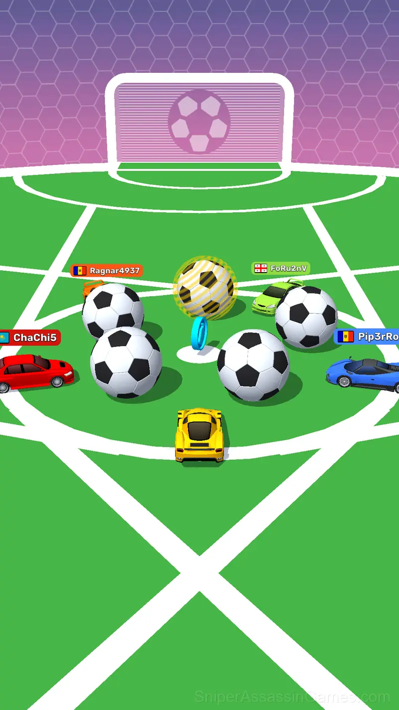 Car Ball 3D gameplay screenshot 1