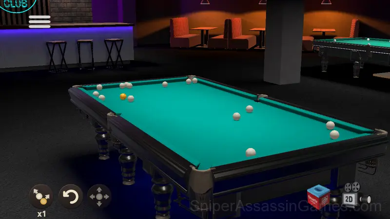 Billiards 3D: Russian Pyramid gameplay screenshot 3