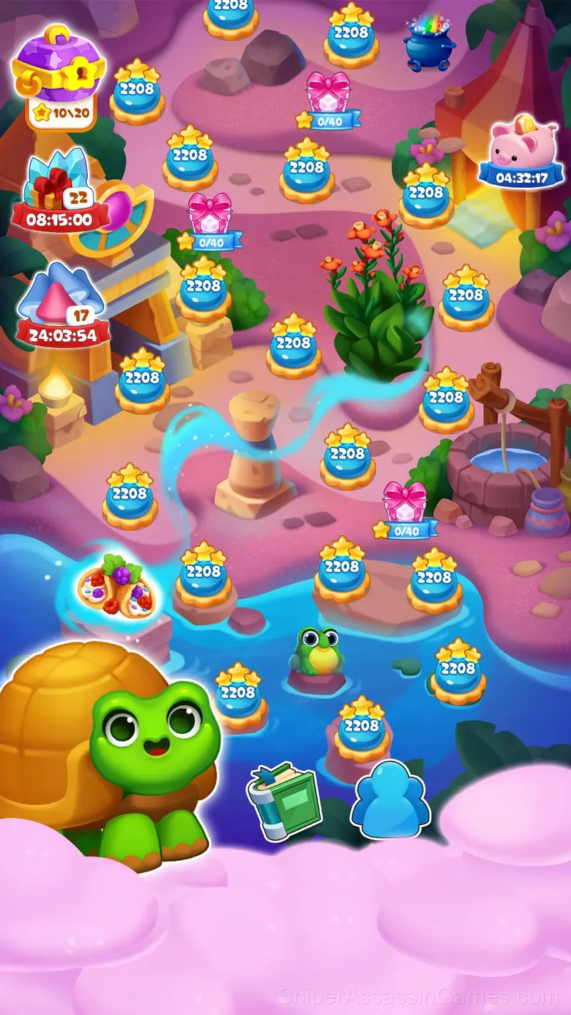 Candy Valley gameplay screenshot 1