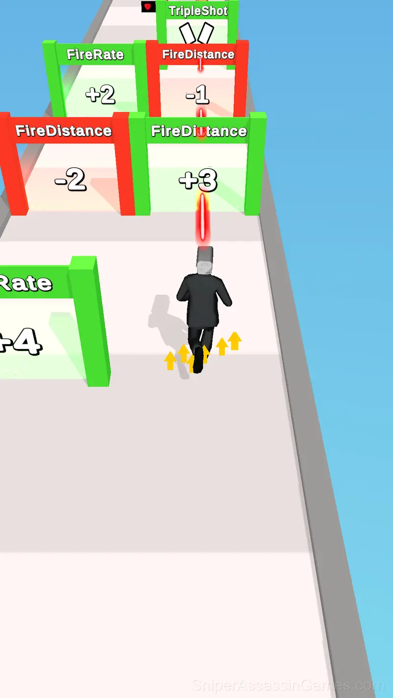 Skibidi Run on Road gameplay screenshot 1