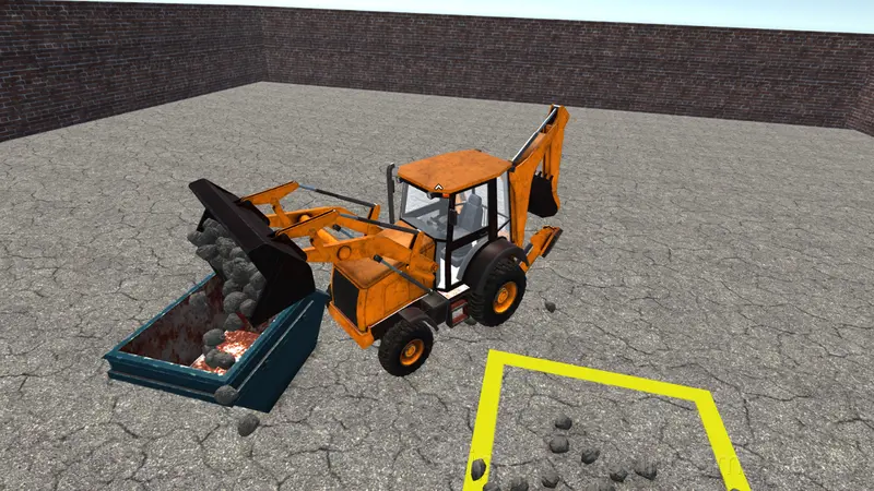 Simulator Excavator gameplay screenshot 2