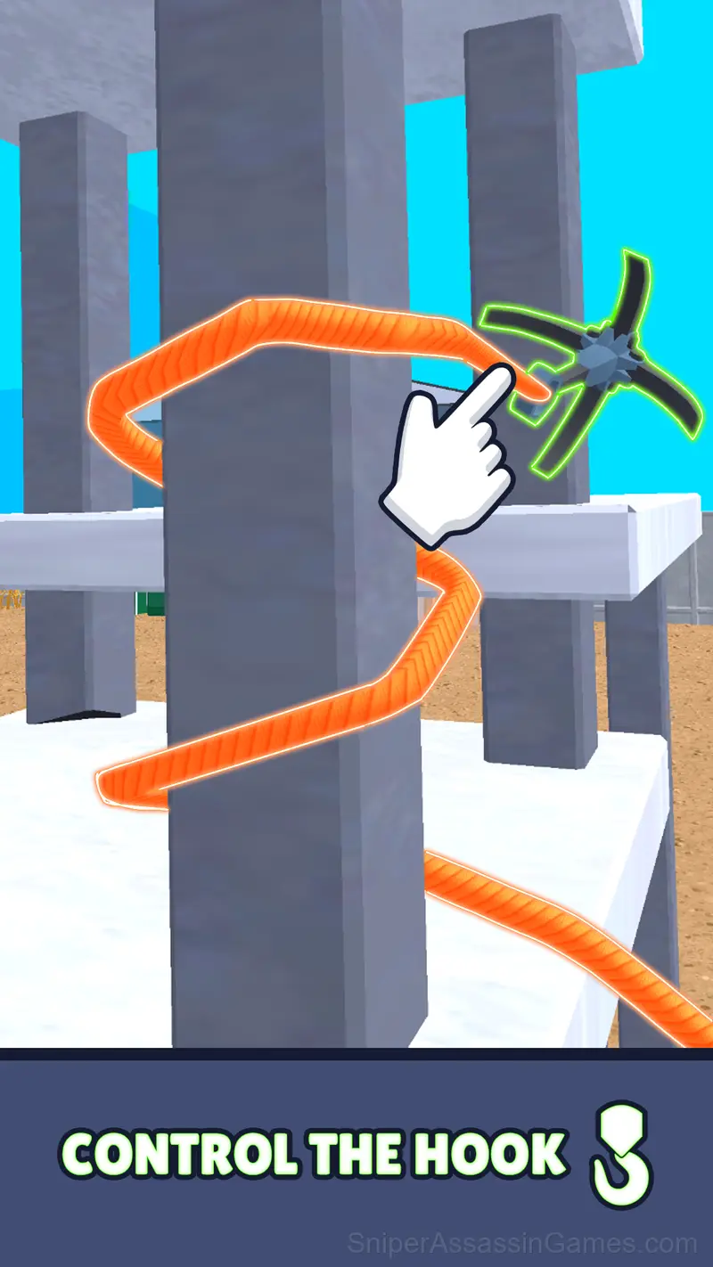 Demolition Car - Rope and Hook gameplay screenshot 2