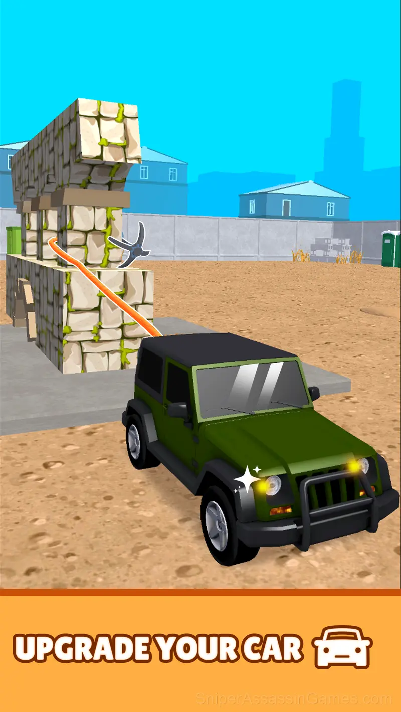Demolition Car - Rope and Hook gameplay screenshot 3