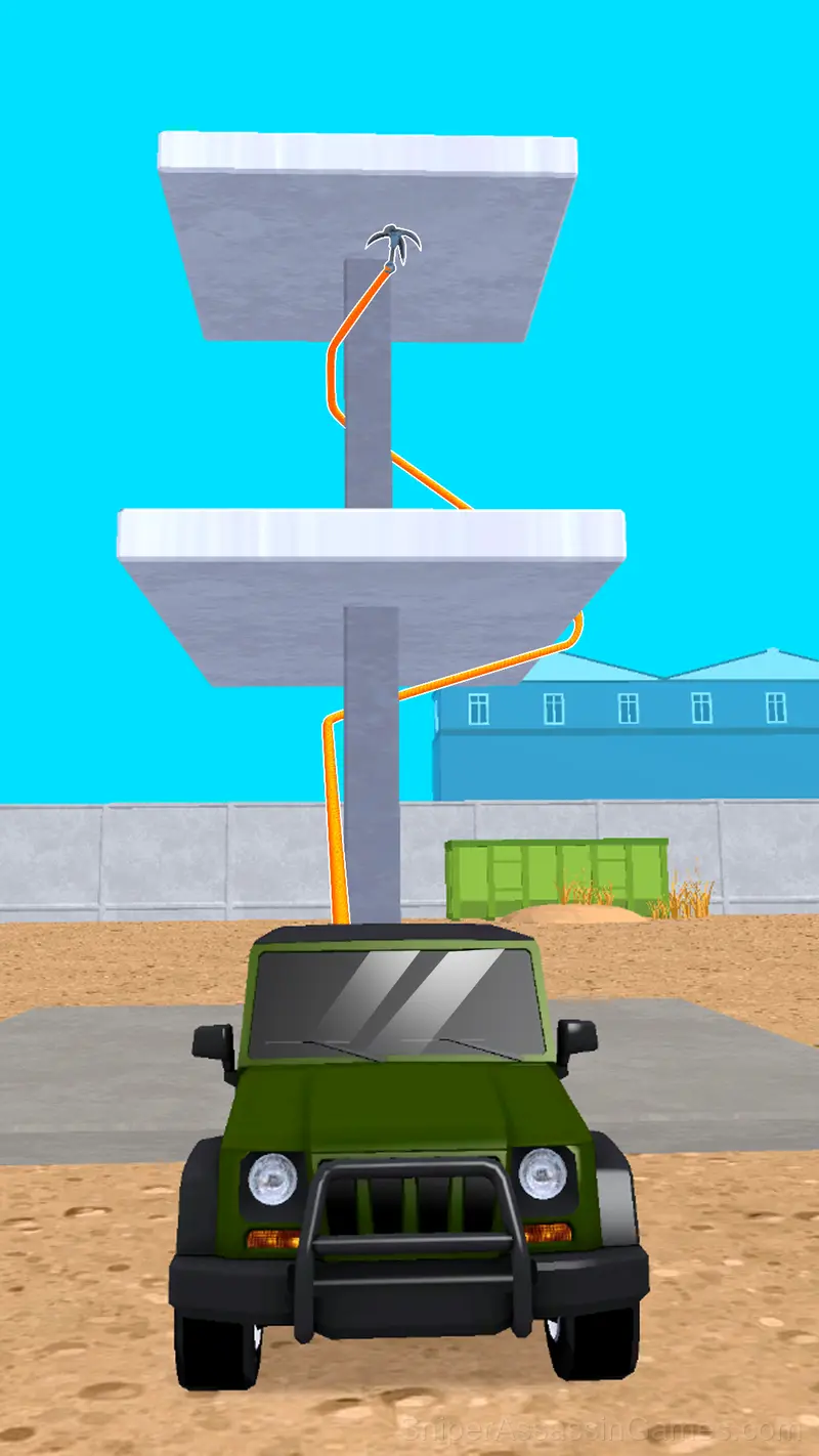 Demolition Car - Rope and Hook gameplay screenshot 5