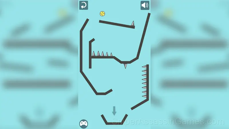 Ball escape! gameplay screenshot 2