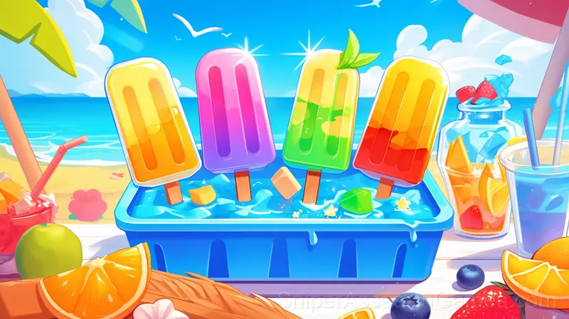 Cook Ice Cream, Popsicle & Snow Cone for Kids gameplay screenshot 2