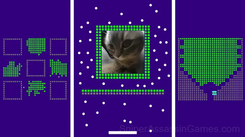 Brick Breaker Chipi Chipi Chapa Cat and Bara Bere gameplay screenshot 2