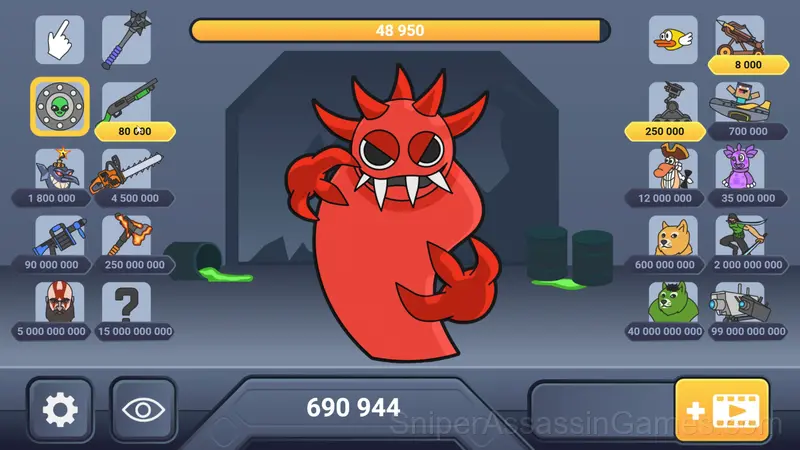 Defeat the Sprunky Monster gameplay screenshot 3