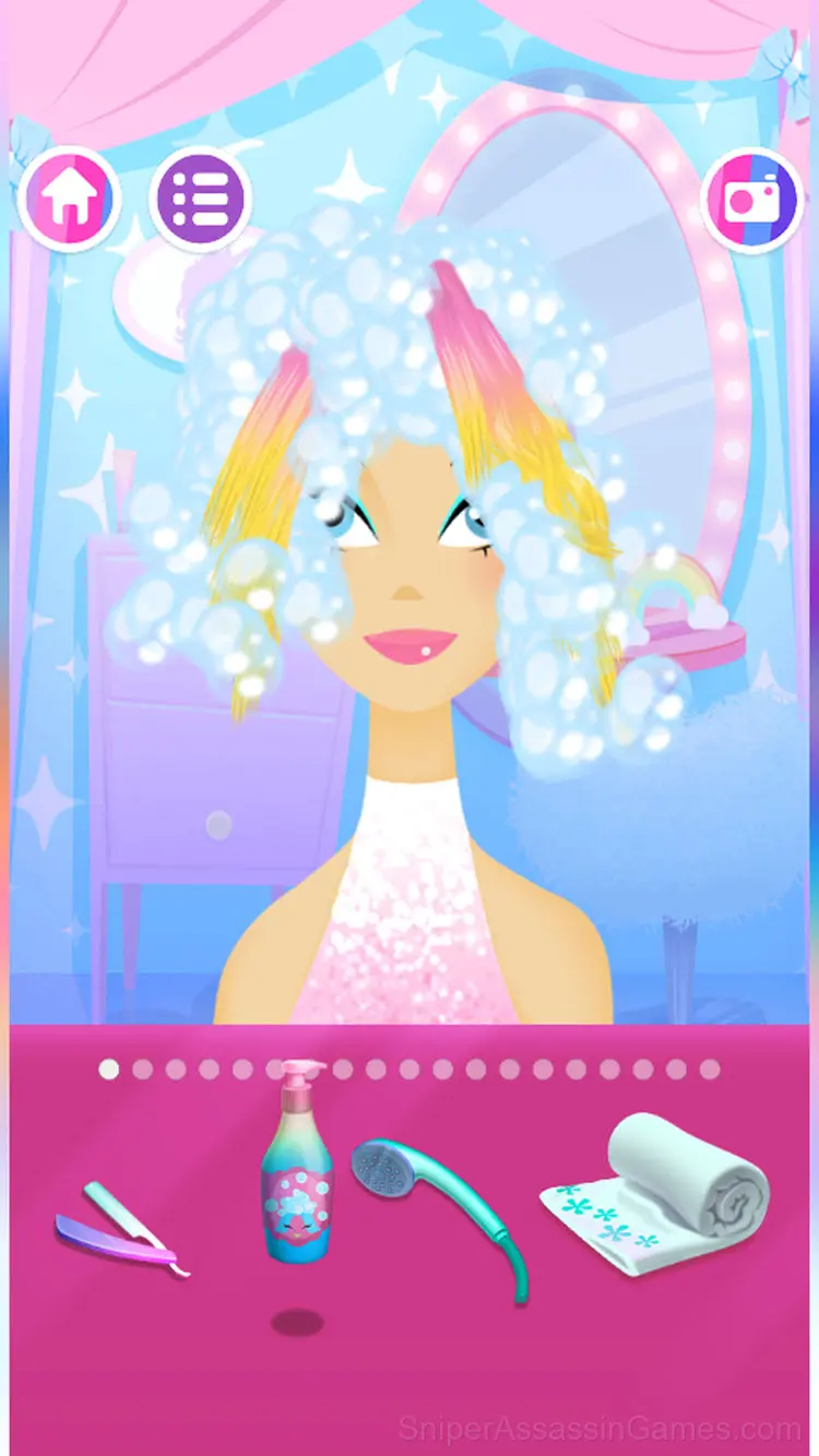 Beauty salon gameplay screenshot 3