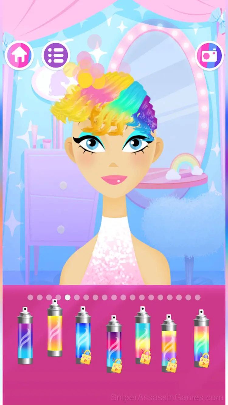 Beauty salon gameplay screenshot 5
