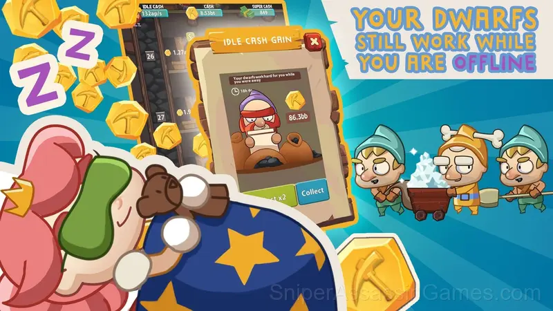 Miner Tycoon Dwarfs gameplay screenshot 3