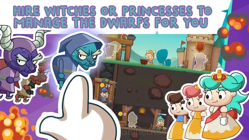 Miner Tycoon Dwarfs gameplay screenshot 4