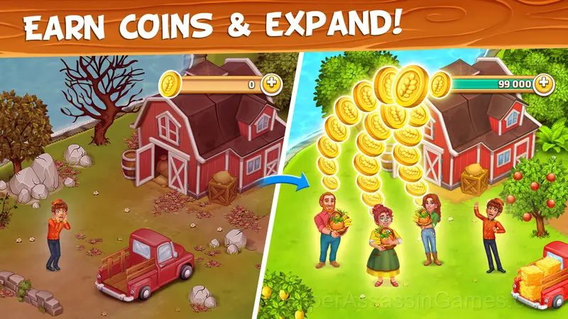 Farm Island - Family Journey gameplay screenshot 6