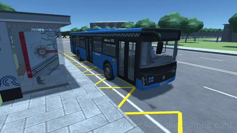 Moscow Bus Driver gameplay screenshot 1