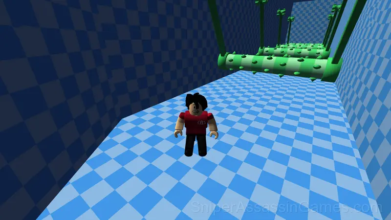 Escape Barry Obby Parkour gameplay screenshot 4