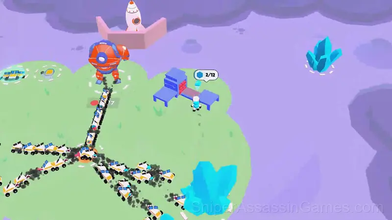 Survival on an uninhabited planet gameplay screenshot 2