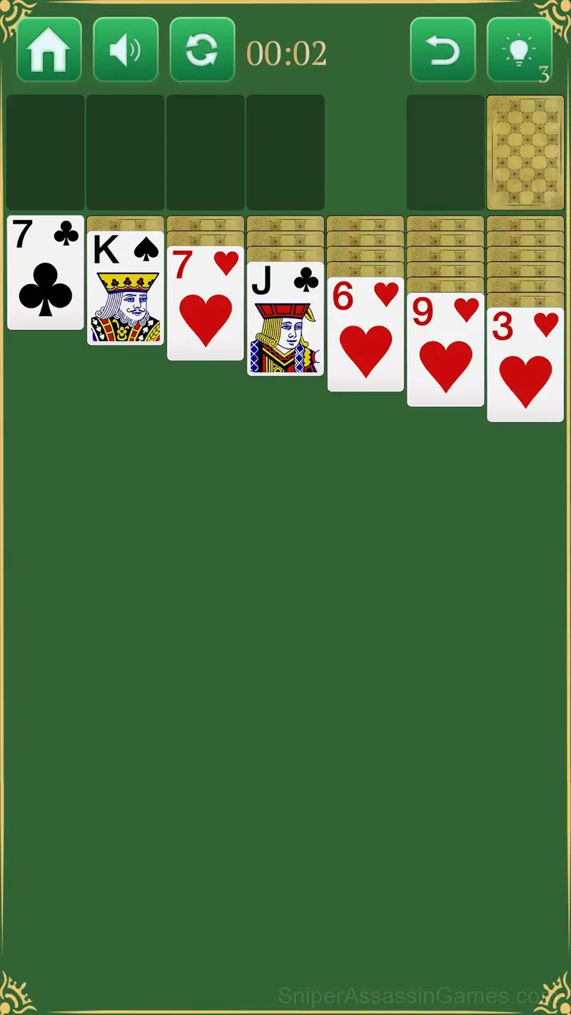Solitaire 2024 gameplay screenshot 1