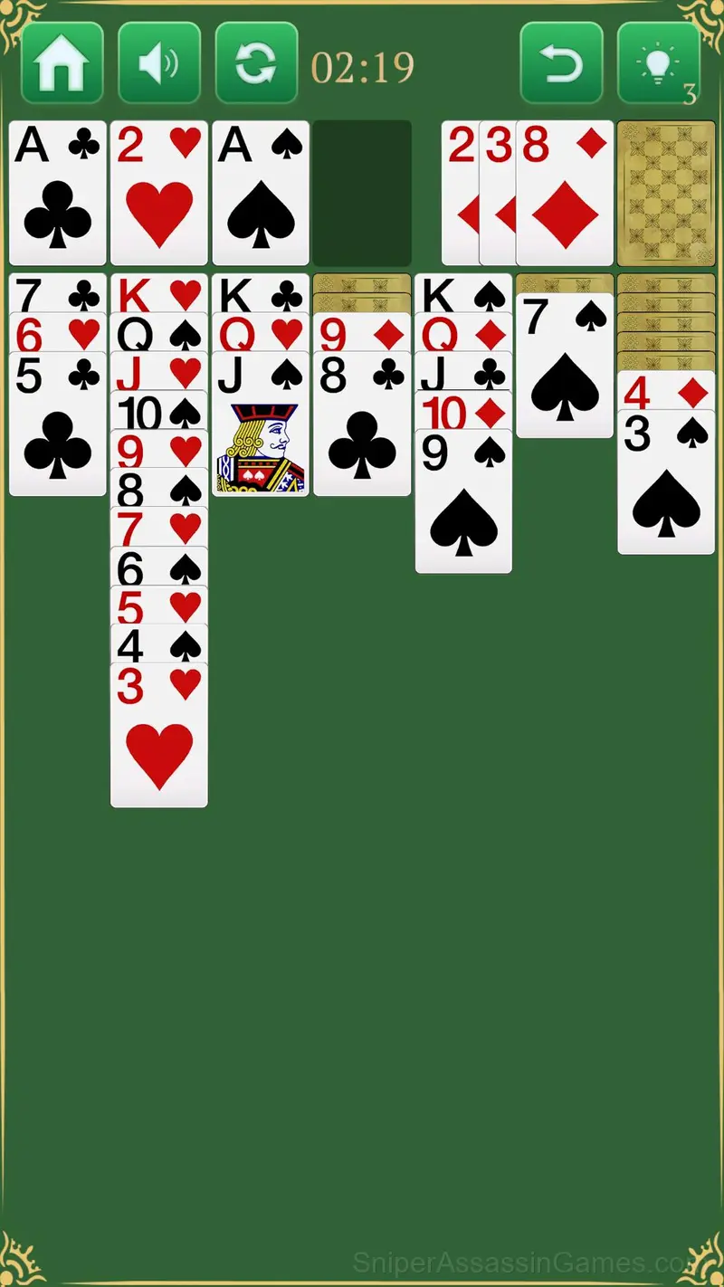 Solitaire 2024 gameplay screenshot 2