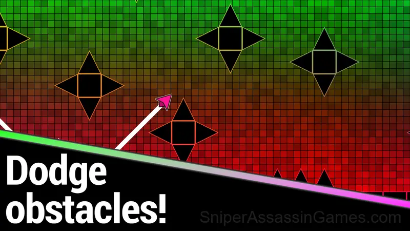 Geometry Wave: Neon Challenge gameplay screenshot 3