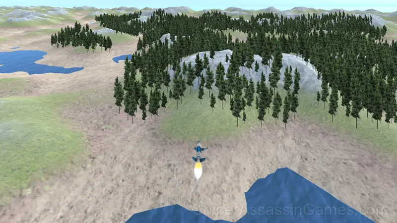 Control the rocket! gameplay screenshot 1