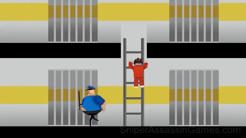 Barry Prison Run gameplay screenshot 1