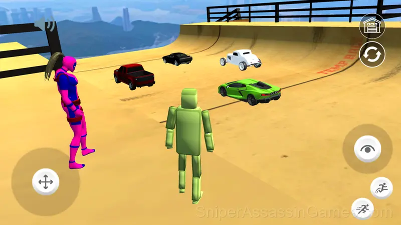 Mega Ramp Stunt gameplay screenshot 1