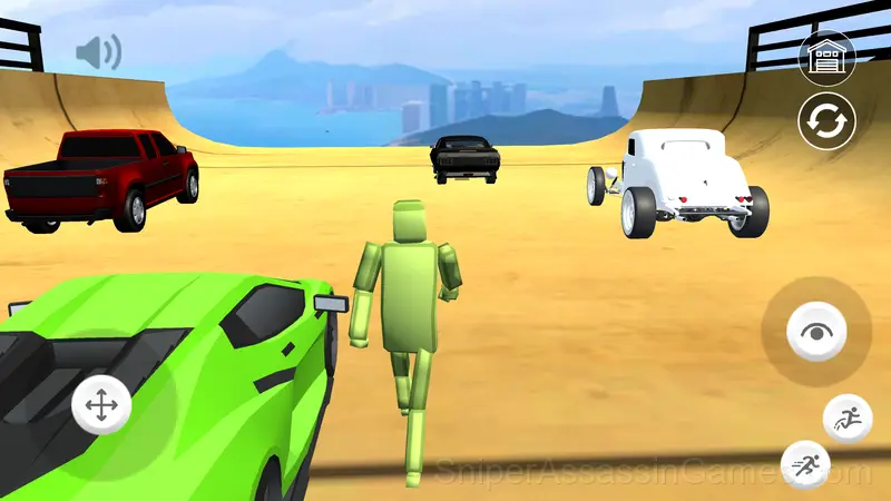 Mega Ramp Stunt gameplay screenshot 2