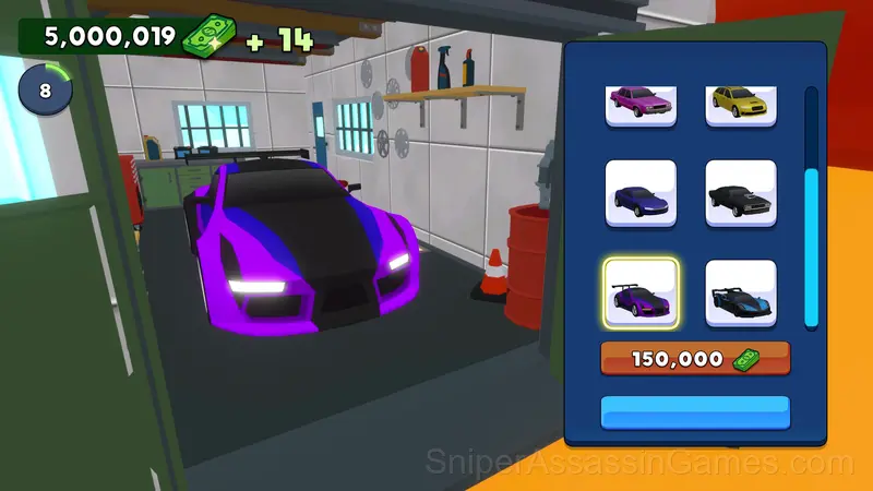 Build a huge collection of cars - Car Tycoon gameplay screenshot 2