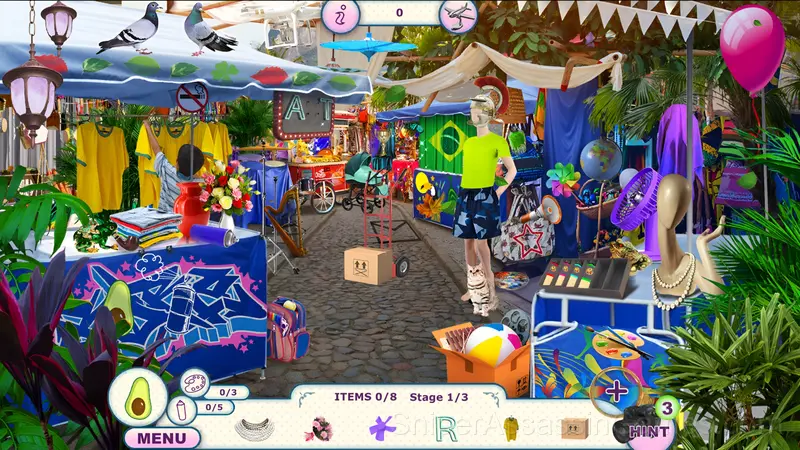 Hidden Objects: Vacation in Brazil gameplay screenshot 4