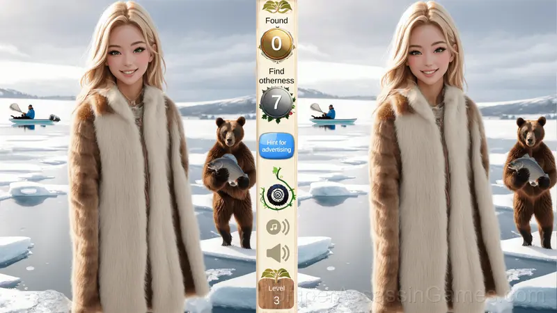 Find differences: Open the girl's photo gameplay screenshot 2