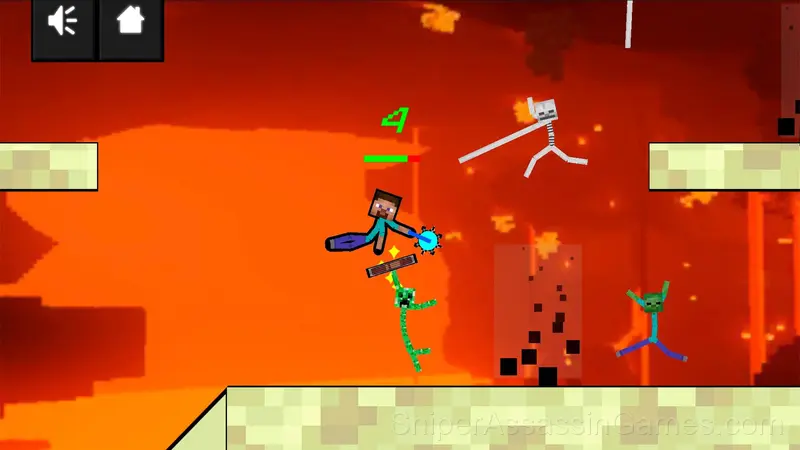 Battle of the Maycraft Ragdolls gameplay screenshot 4