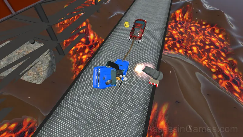 Tug of War with cars! gameplay screenshot 4