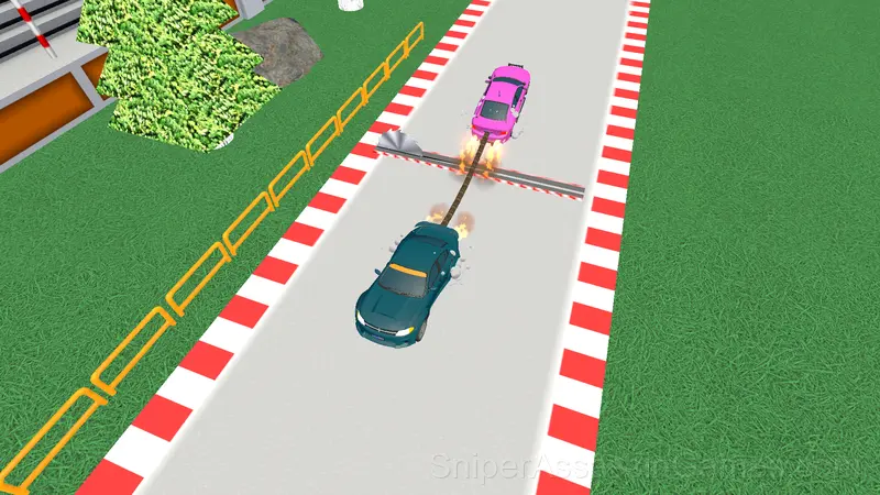 Tug of War with cars! gameplay screenshot 6