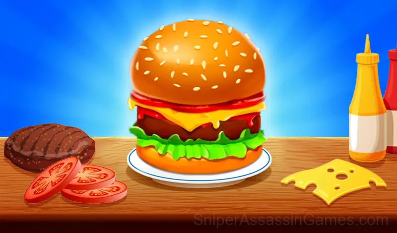 Play Burger Cafe - Cooking Games For Kids