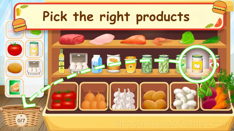 Burger Cafe - Cooking Games For Kids gameplay screenshot 4