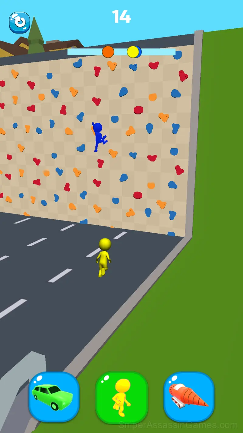Shape Shift Race Transform 3D gameplay screenshot 2