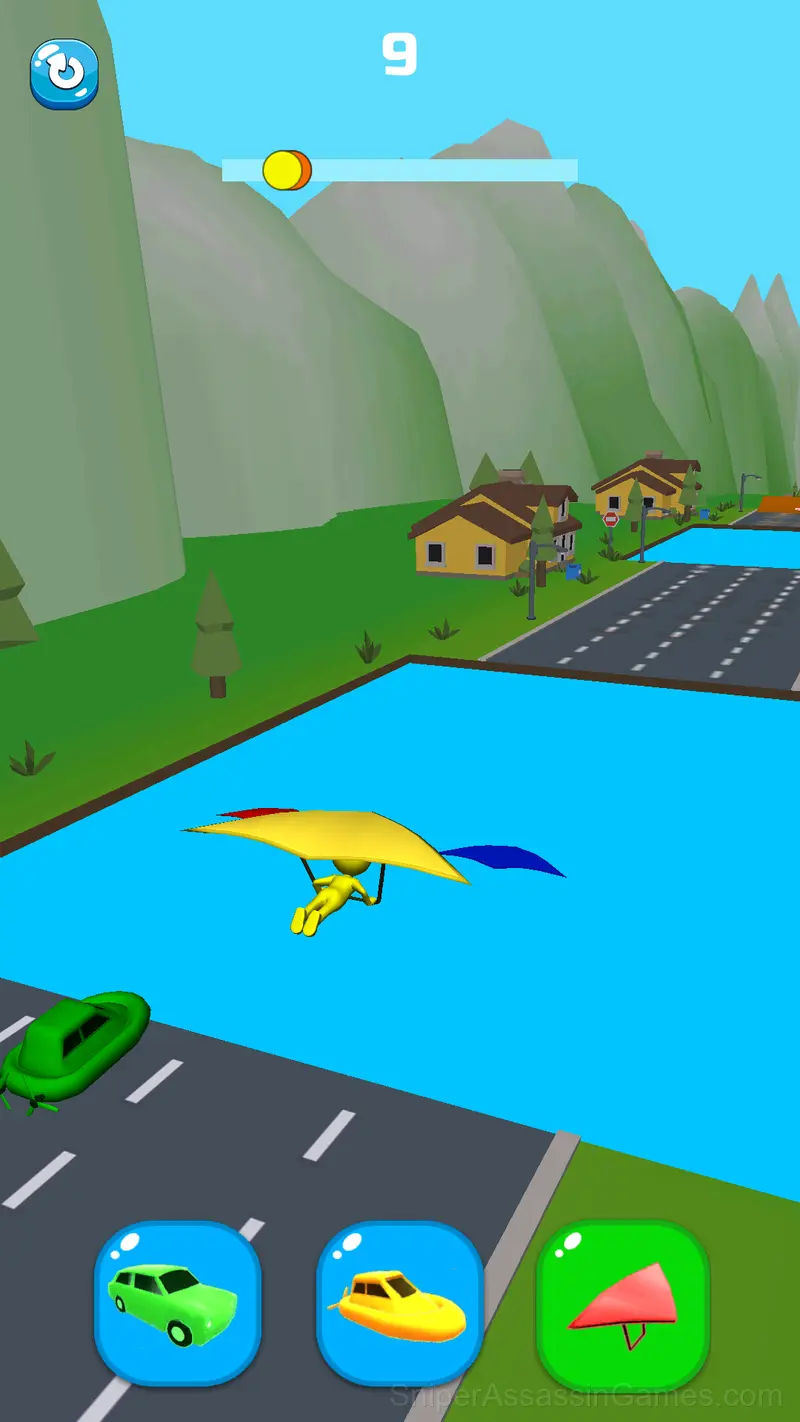 Shape Shift Race Transform 3D gameplay screenshot 3