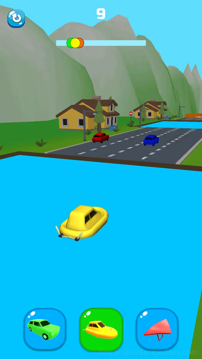 Shape Shift Race Transform 3D gameplay screenshot 4