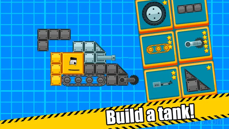 Block Tanks: Craft & Battle gameplay screenshot 1