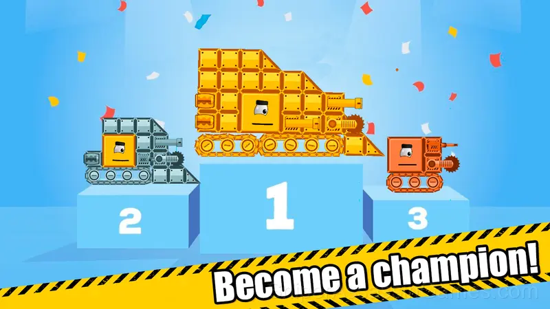 Block Tanks: Craft & Battle gameplay screenshot 3