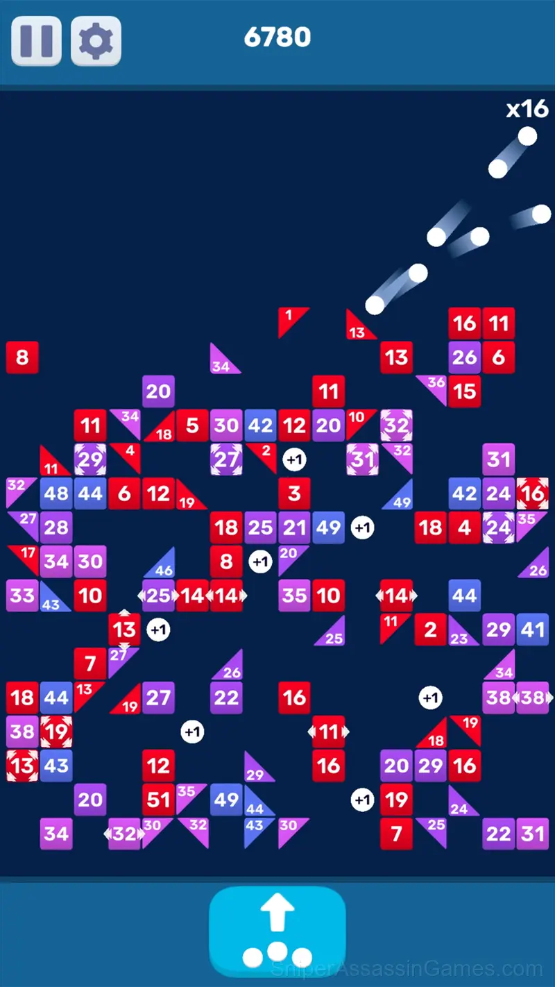 Bricks Breaker - Gravity Balls gameplay screenshot 3