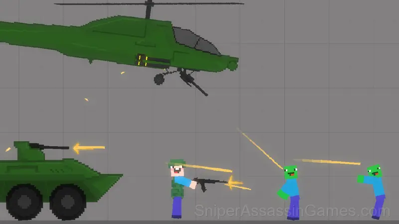 Ultra playground: military mod gameplay screenshot 1