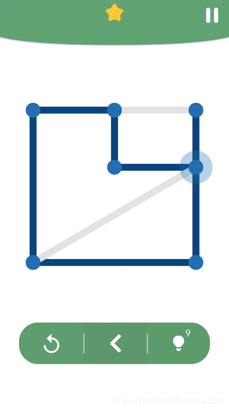 Braindom - trace the picture in one line gameplay screenshot 1