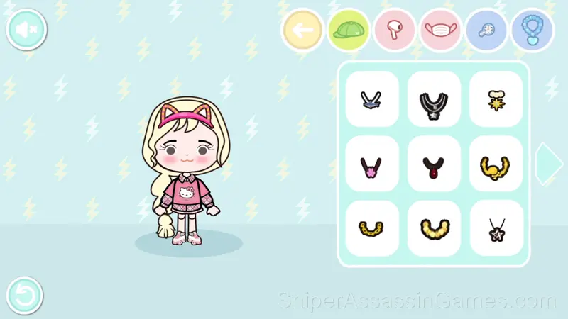 Miga World Stylist" gameplay screenshot 1